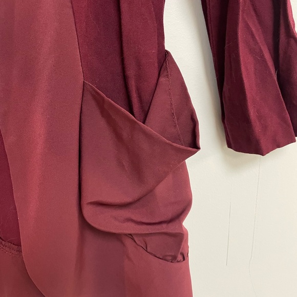 Aritzia Maroon Cardigan - Picture 2 of 3